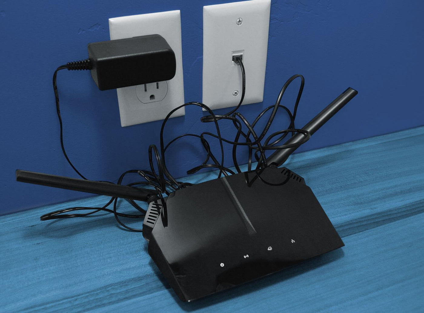 Tangled wires without Applecores